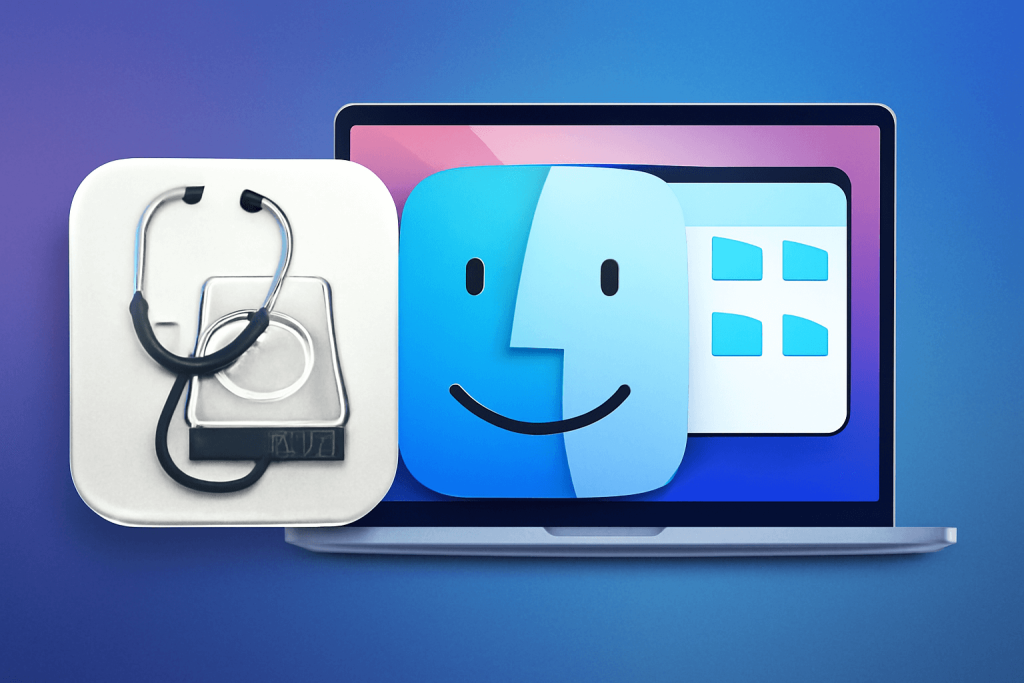 Disk Utility in Finder.