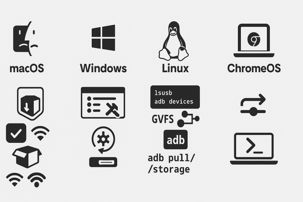 Various platforms and operating systems. Various platforms and operating systems.