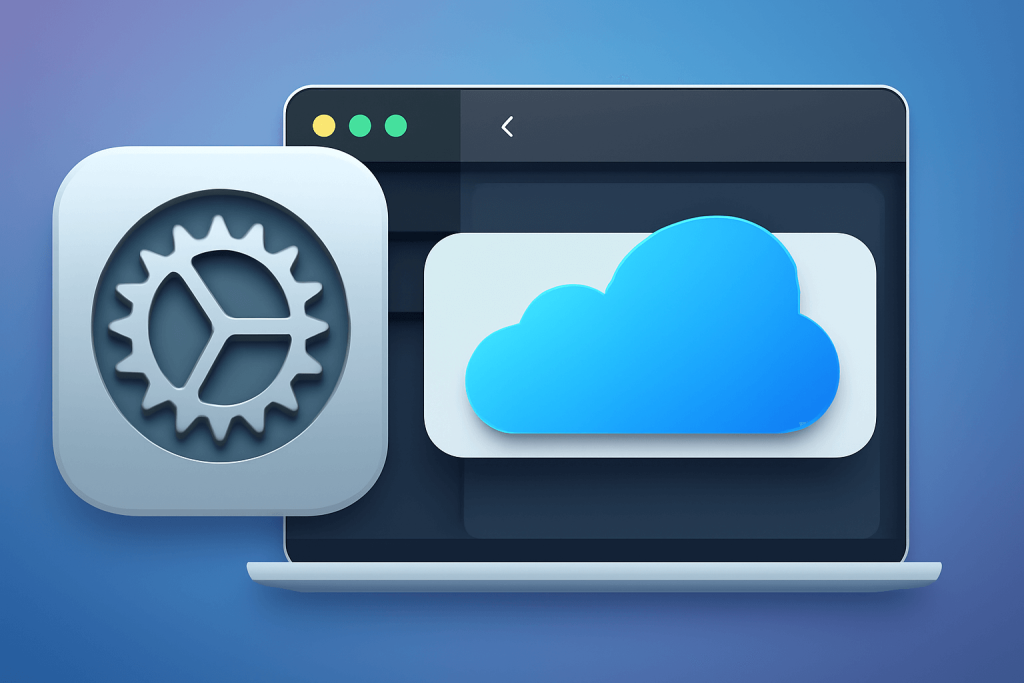 Settings in Finder.