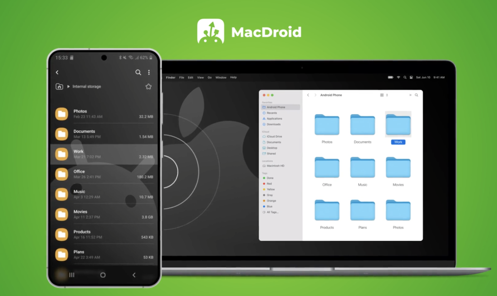 MacDroid is Mac-friendly way to access your Nothing Phone files.